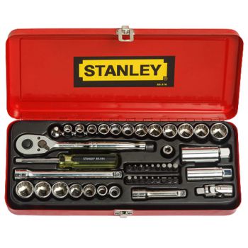 Bộ tuýp 3/8" 46 chi tiết Stanley 89-516 6 Bộ tuýp 3/8" 46 chi tiết Stanley 89-516 - Ảnh 6