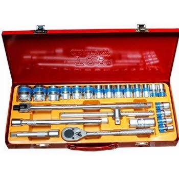 Bộ tuýp bông 24 món Top 1/2" 12B24XATO (KW-S424D-12)