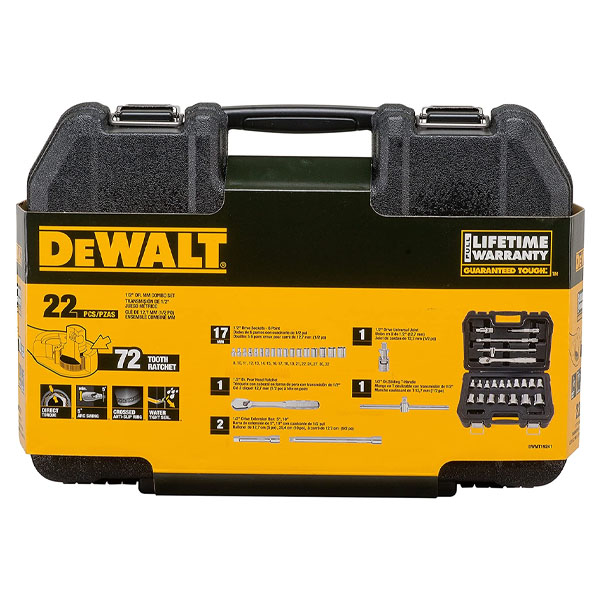 Bộ tuýp vặn tay 1/2" 22PC Dewalt DWMT19241-1 3 Bộ tuýp vặn tay 1/2" 22PC Dewalt DWMT19241-1 - Ảnh 3