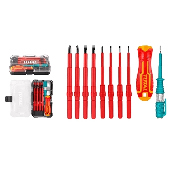 Bộ vít cách điện 10 món Total THTIS5106 3 bo vit cach dien 10 mon total thtis5106 1662088981