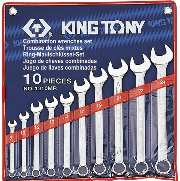 Bộ vòng miệng 10 chi tiết 8-24mm Kingtony 1210MR 2 bo vong mieng 10 chi tiet 8 24mm kingtony 1210mr 1618052270