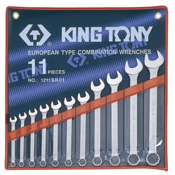 Bộ vòng miệng 11 chi tiết hệ inch Kingtony 1211SR01 1/4" - 1" 3 bo vong mieng 11 chi tiet he inch kingtony 1211sr01 1 4 1