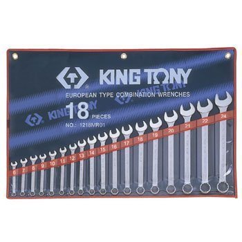 Bộ vòng miệng 18 chi tiết Kingtony 1218MR01 6 - 24mm 2 bo vong mieng 18 chi tiet kingtony 1218mr01 6 24mm