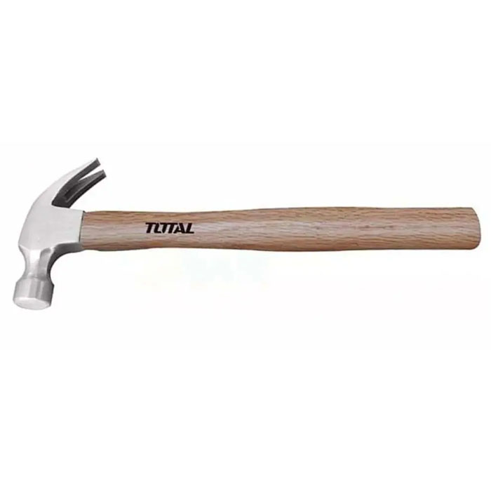 Búa nhổ đinh cán gỗ 220g Total THTW7308 12 bua nho dinh can go 220g total thtw7308 1719387864