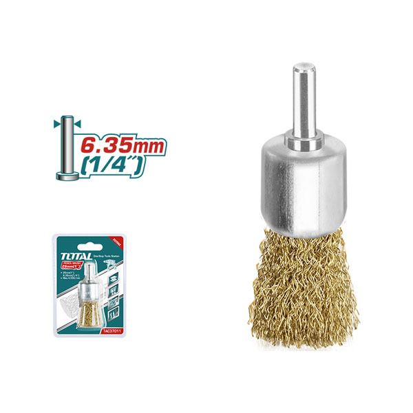 Chổi cước vàng 25mm Total TAC302561 2 choi cuoc vang 25mm total tac302561 1748320069