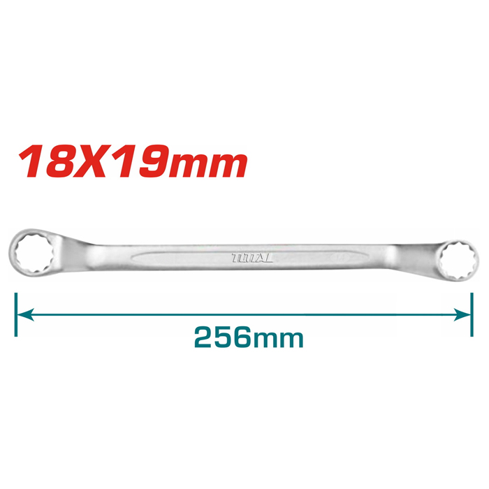 Cờ lê hai đầu vòng Total TORSP18191 18x19mm