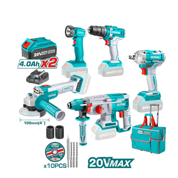 Combo 05 máy dùng pin 20V ngành xây dựng Total TCKLI2018 3 combo 05 may dung pin 20v nganh xay dung total tckli2018 1693899813