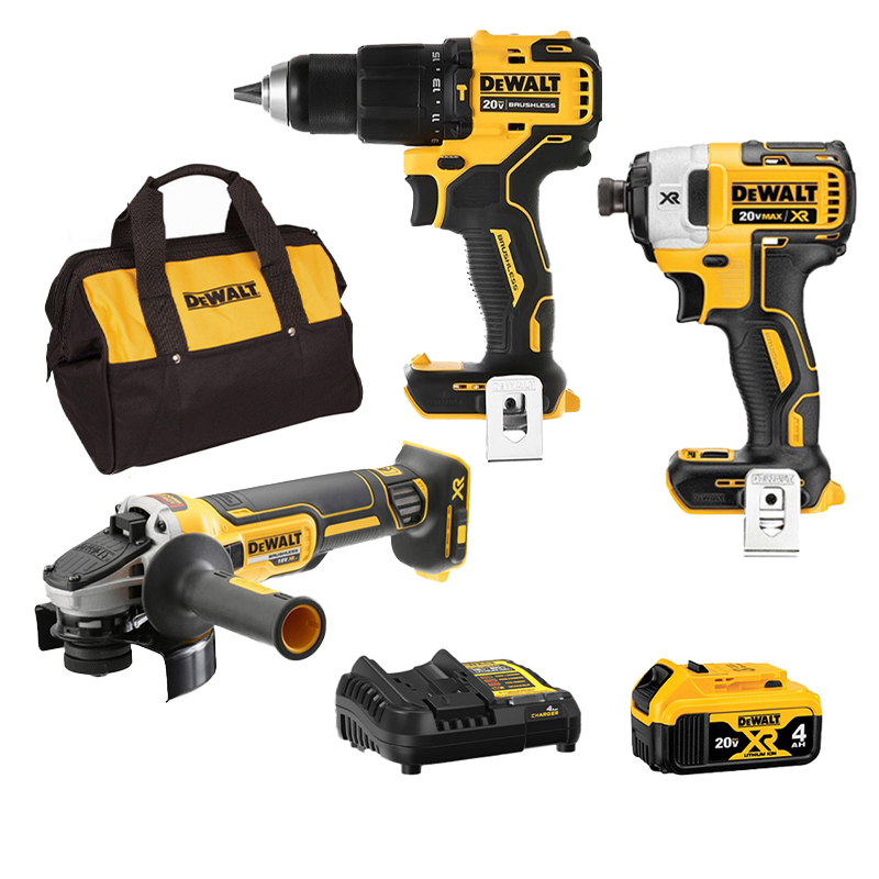 combo dewalt may khoan dcd709n may van vit dcf887n may mai goc dcg405n 1 pin 40ah sac nhanh tui dung 1756109200