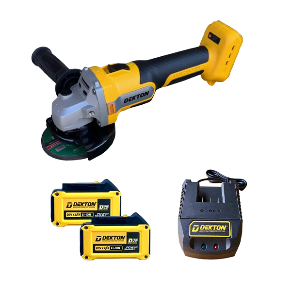 Combo Máy mài góc dùng pin 20V Dekton D20-AG100S 3 combo may mai goc dung pin 20v dekton d20 ag100s 1676621052