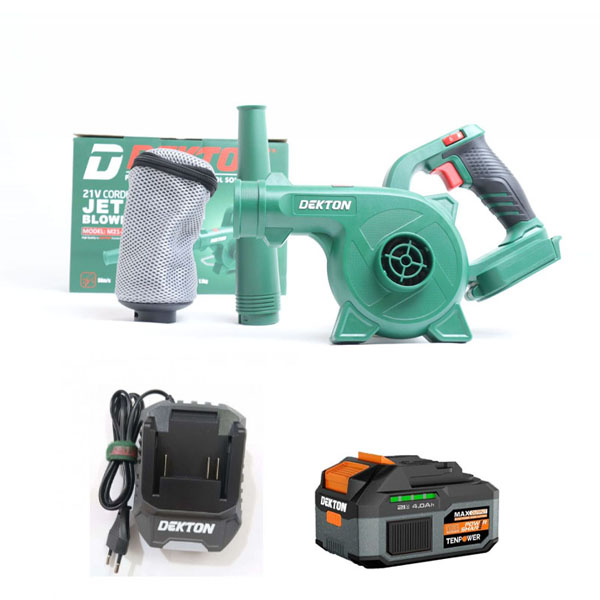 Combo Máy thổi dùng Pin Dekton M21-TB01 (1 Pin 4.0Ah, 1 Sạc)