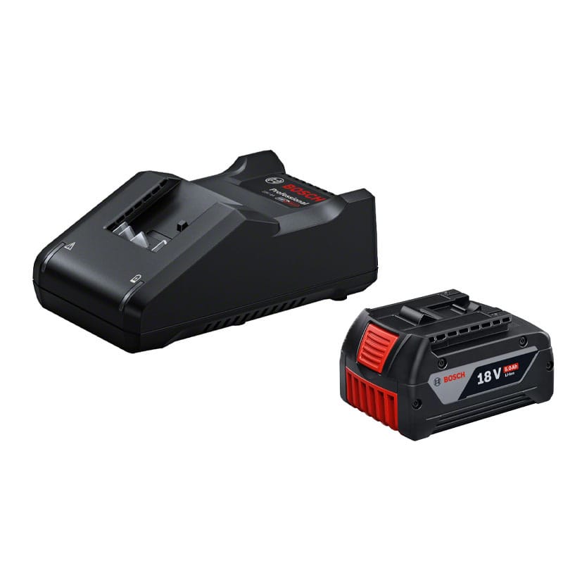 Combo Pin Sạc 18V Bosch GAL 18V-40, Pin GBA 5.0Ah (1600A039YM)