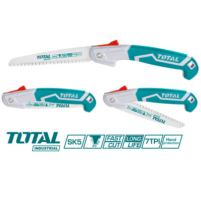 Cưa tay dạng xếp Total THFSW1806 7"