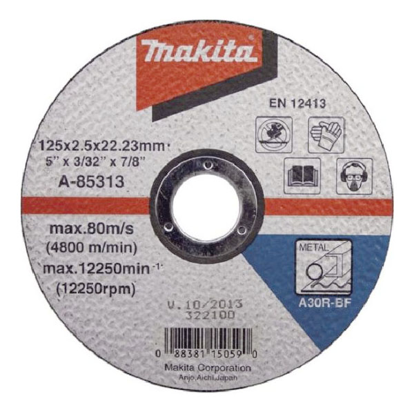 Đá cắt A30S cho kim loại 230x3x22.2 Makita D-18596 2 da cat a30s cho kim loai 230x3x222 makita d 18596 1697180661