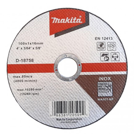 Đá cắt mỏng Makita D-18758 (100mm) 2 da cat mong makita d 18758 100mm 1610362402