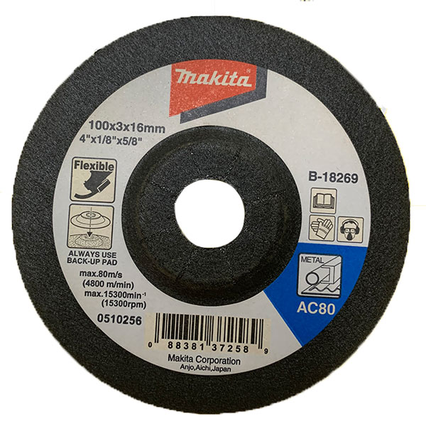 Đá mài 100x3x16mm AC80 Makita B-18269 2 da mai 100x3x16mm ac80 makita b 18269 1698487403