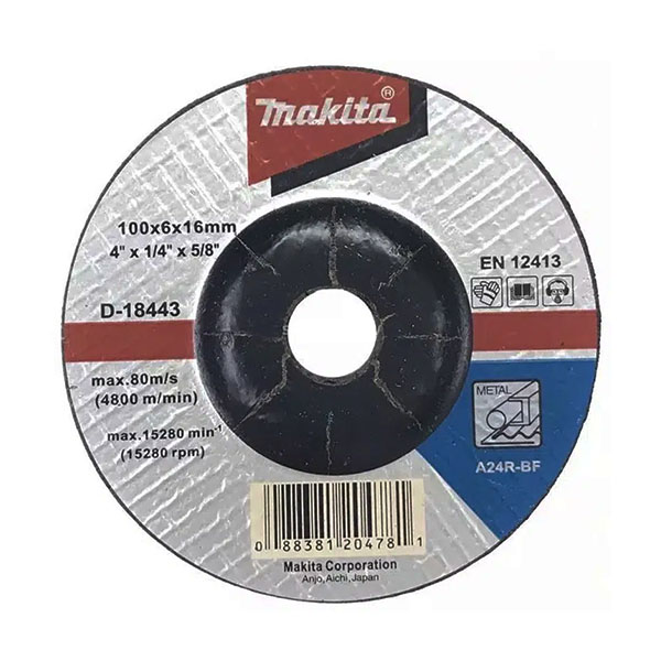 Đá mài A24R cho kim loại (100x6x16mm) Makita D-18443 3 da mai a24r cho kim loai 100x6x16mm makita d 18443 1700462921