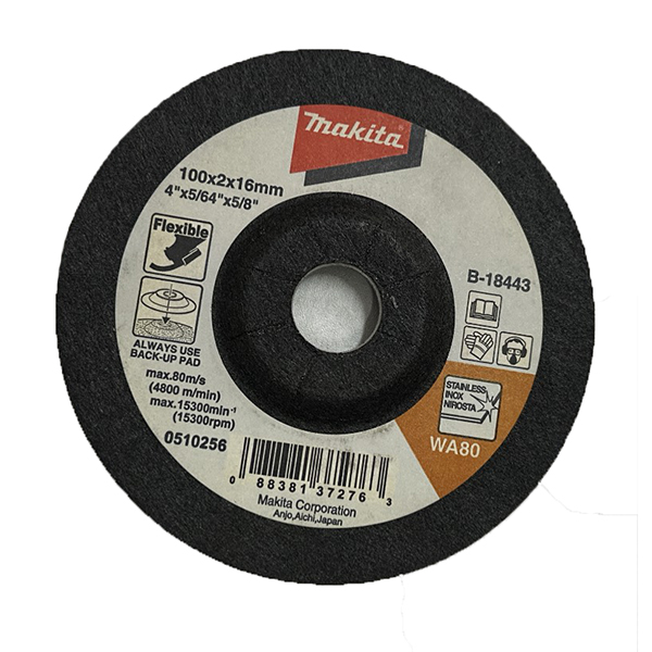 Đá mài inox 100x2x16mm Makita B-18443