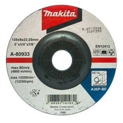Đá mài kim loại Makita A-80933 125x6x22.23mm 3 da mai kim loai makita a 80933 125x6x2223mm 1528879942