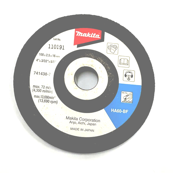 Đá mài mềm 100x2x16mm Makita 794229-5