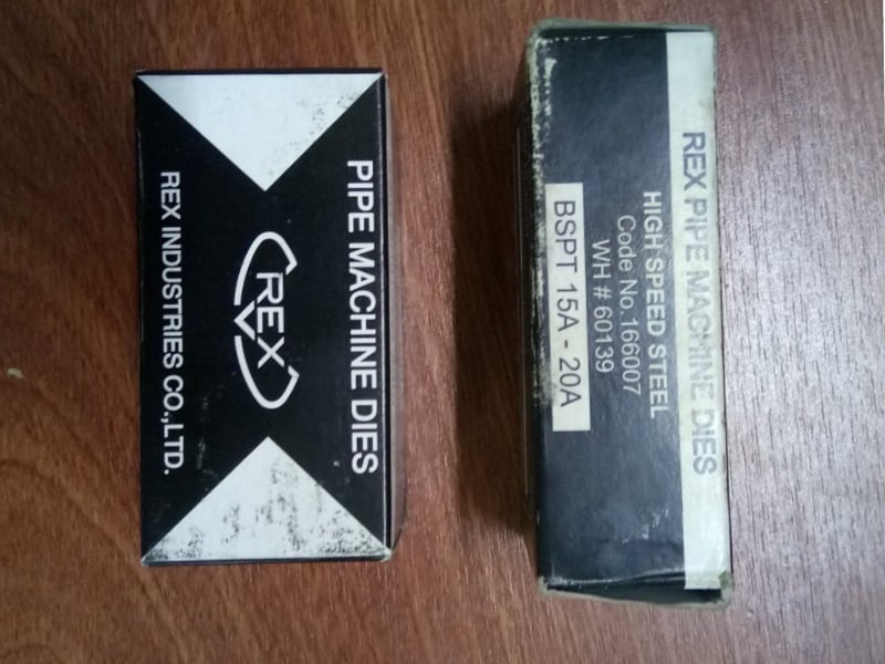 Dao Tiện Ren Ống Thép, Inox Rex 2''-3''