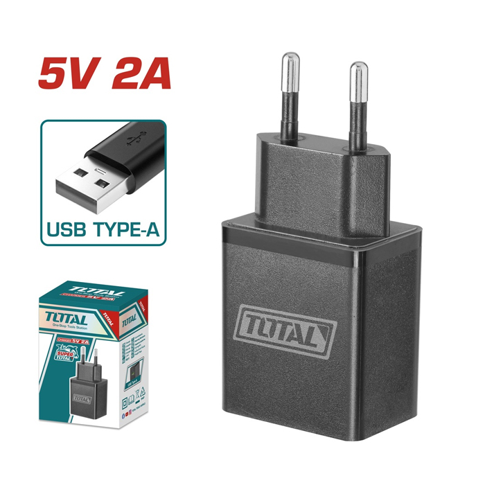 Đầu sạc 5V/2A Total TCLI120502 4 dau sac 5v 2a total tcli120502 1719815278