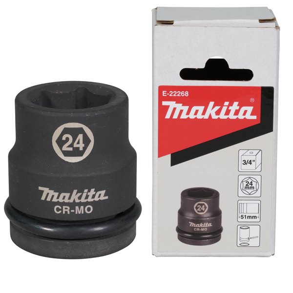 Đầu túy cho máy siết bu lông 3/4" Makita E-22268 (24x51mm) 3 dau tuy cho may siet bu long 3 4 makita e 22268 24x51mm 1752733224