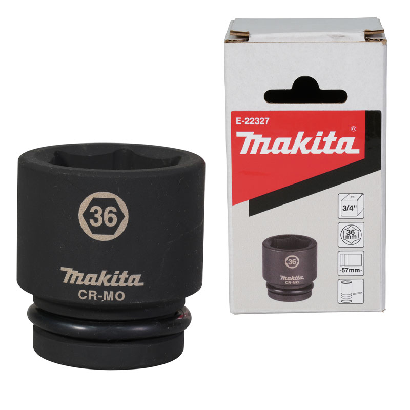 Đầu túy cho máy siết bu lông 3/4" Makita E-22327 (36x57mm) 3 dau tuy cho may siet bu long 3 4 makita e 22327 36x57mm 1753233698