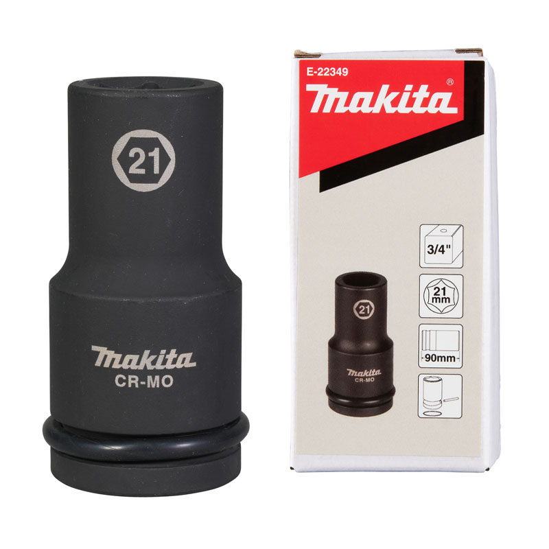 Đầu túy cho máy siết bu lông 3/4" Makita E-22349 (21x90mm) 2 dau tuy cho may siet bu long 3 4 makita e 22349 21x90mm 1753234386