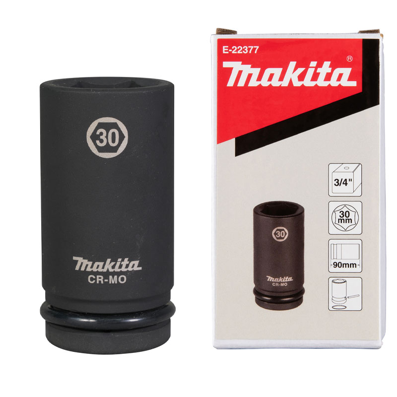 Đầu túy cho máy siết bu lông 3/4" Makita E-22377 (30x90mm) 3 dau tuy cho may siet bu long 3 4 makita e 22377 30x90mm 1753234504