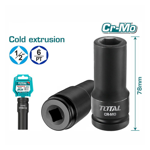 Đầu tuýp 13mm 1/2" Total THDIS12131L 2 dau tuyp 13mm 1 2 total thdis12131l 1697163111