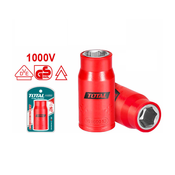 Đầu tuýp lục giác cách điện 1/2" Total THIHAST12101 10mm 3 dau tuyp luc giac cach dien 1 2 total thihast12101 10mm 1720085773