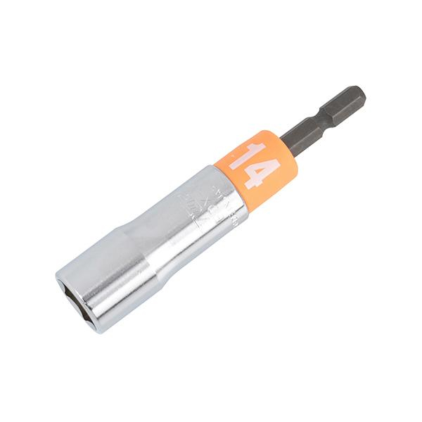 Đầu tuýp vặn ốc chuôi lục giác 14mm TOP Japan EDX-14 2 dau tuyp van oc chuoi luc giac 14mm top japan edx 14 1713508088