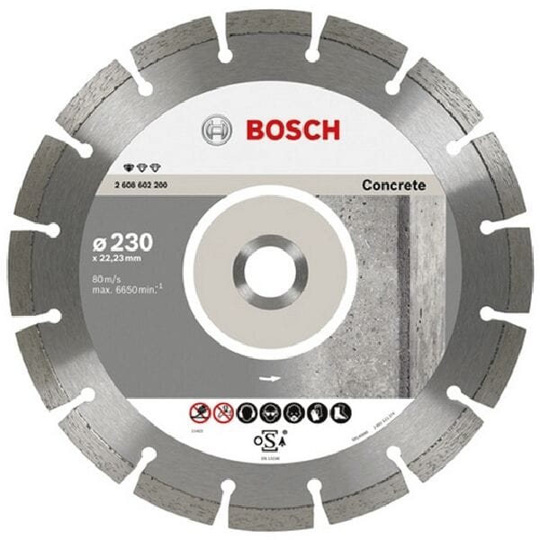 Đĩa cắt bê tông 230mm Bosch 2608602200