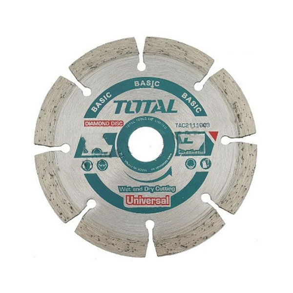 Đĩa cắt gạch khô có phủ hợp kim nhân tạo Total TAC2111153 115x22mm 3 dia cat gach kho co phu hop kim nhan tao total tac2111153 115x22mm 1717403076