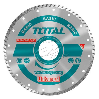 Đĩa cắt gạch khô ướt Total TAC2132303 230x22mm 13 dia cat gach kho uot total tac2132303
