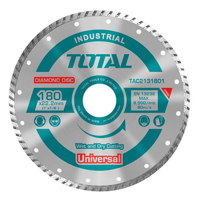 Đĩa cắt gạch ướt Total TAC2122303 230x22mm 3 dia cat gach uot total tac2122303 230x22mm 1563159167