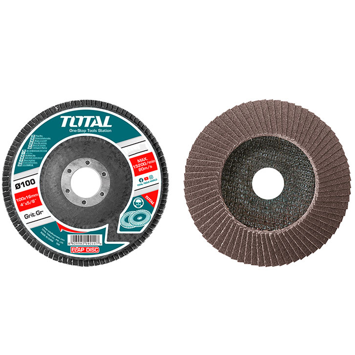 Đĩa nhám xếp P120 Total TAC6310053 100x16mm 2 dia nham xep p120 total tac6310053 100x16mm 1719626831