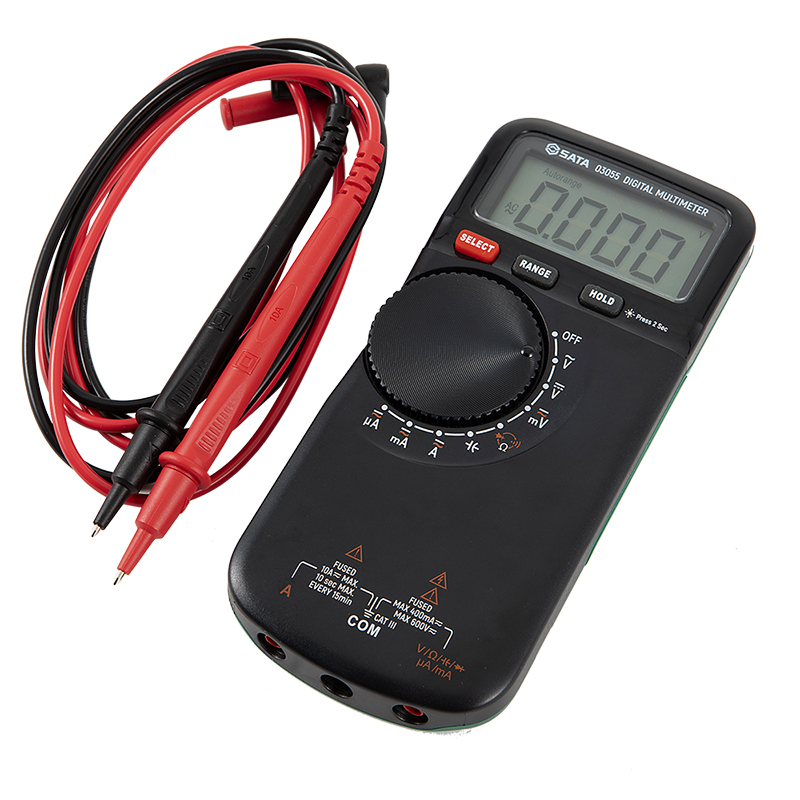 Đồng hồ vạn năng kỹ thuật số Sata 03055