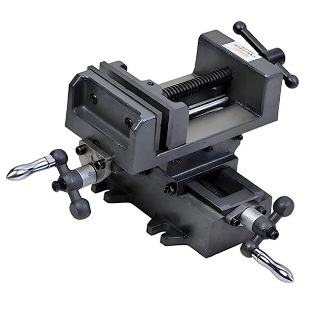 Ê tô bàn phay chữ thập Asaki AK-7033 6"