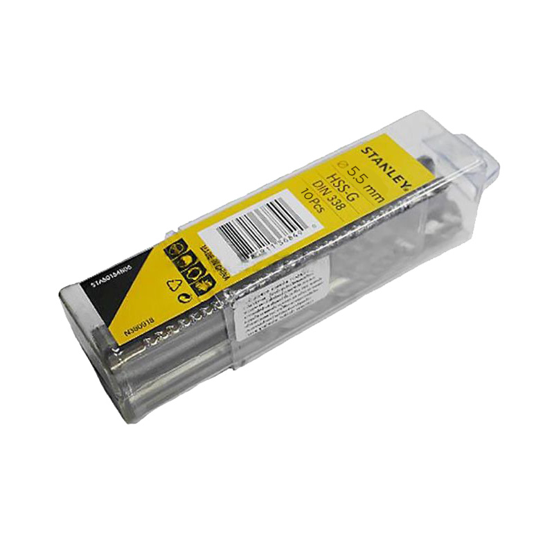 Hộp 10 mũi khoan sắt 5.5 mm Stanley STA50074B10 3 hop 10 mui khoan sat 55 mm stanley sta50074b10 1702087561