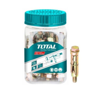 Hộp 15 cái bu lông nở sắt M8x65mm Total WJHA0806511