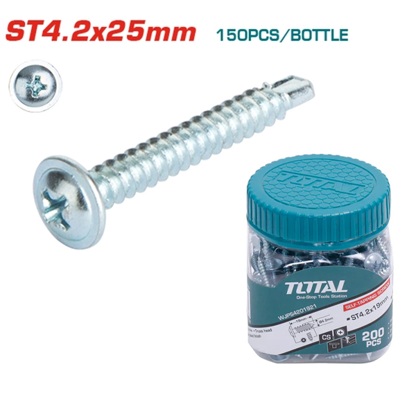Hộp 150 vít tự khoan ST4.2x25mm Total WJSS4202511 3 hop 150 vit tu khoan st42x25mm total wjss4202511 1749786396