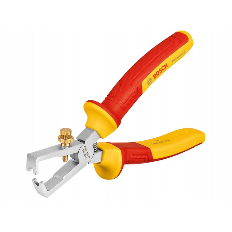 Kềm tuốt dây cách điện VDE 160mm Bosch 1600A02NE7