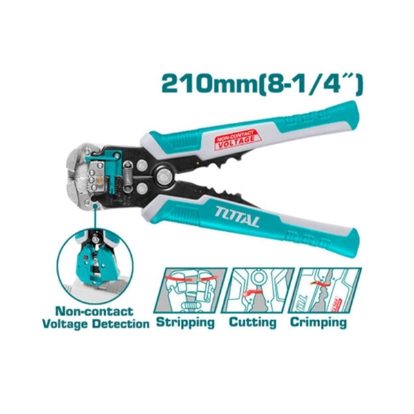 Kềm tuốt dây điện tự động thông minh Total THT152429 3 kem tuot day dien tu dong thong minh total tht152429 1659954029