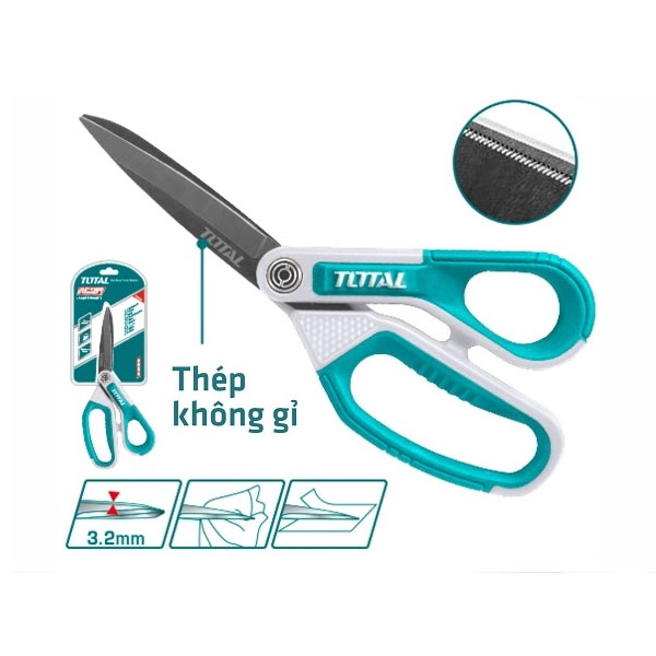 Kéo tiện ích 210mm Total THSCRS812108