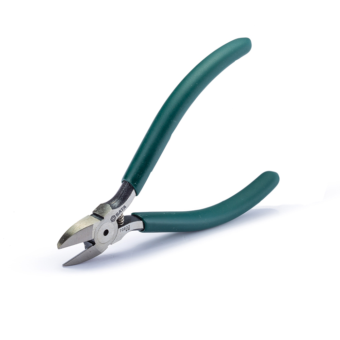 Kìm cắt điện tử có lò xo SATA 70631 4" 2 kim cat dien tu co lo xo sata 70631 4 1721621247