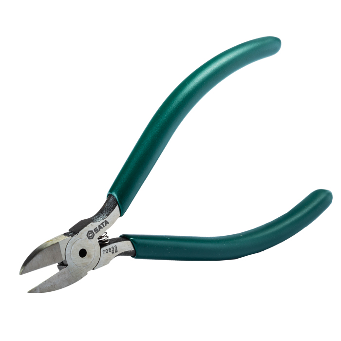 Kìm cắt lưỡi phẳng điện tử có lò xo SATA 70633 5" 3 kim cat luoi phang dien tu co lo xo sata 70633 5 1721621688