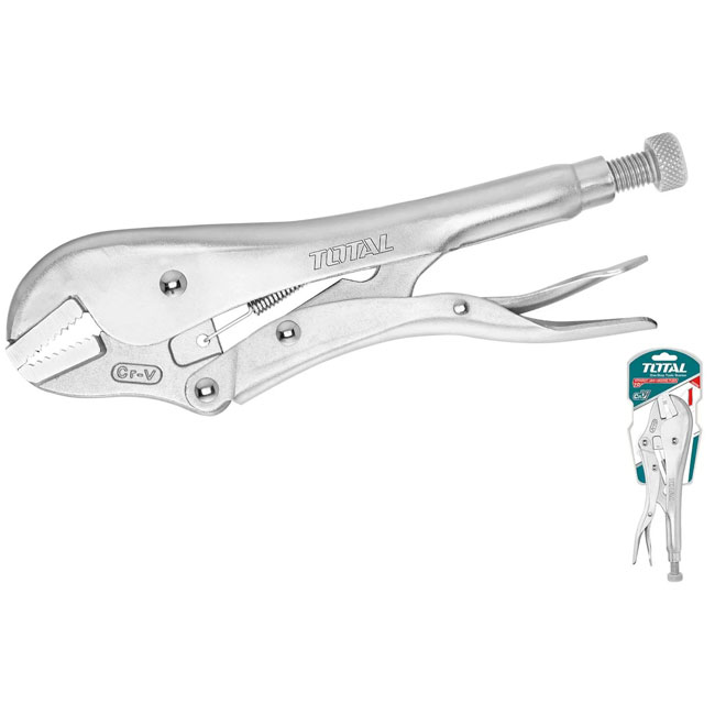 Kìm chết bấm hàm thẳng Total THT191006 10"