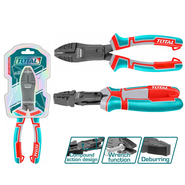 Kìm điện trợ lực Total THTC510956 9.5"