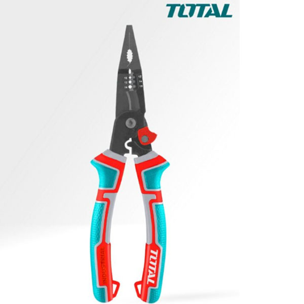 Kìm mũi nhọn đa năng 6 trong 1 Total THTMF286 8"